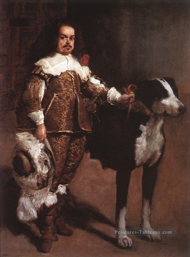 Court Dwarf Don Antonio el Ingles portrait Diego Velázquez Peintures à l'huile